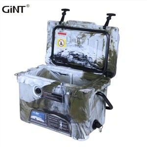Scatola refrigerante per ghiaccio in plastica portatile da 20 litri