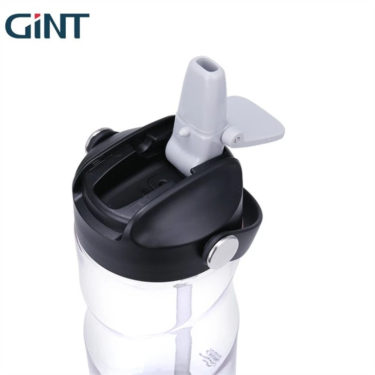 Customized Tritan Eco-Friendly BPA-Free Leakproof Straw Drink Water Bottle With Carry Handle